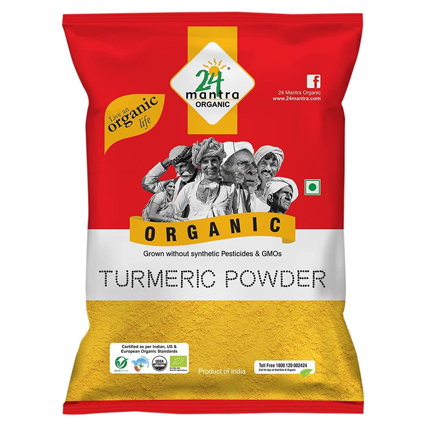 24 Mantra Organic Turmeric Powder - buy in USA, Australia, Canada