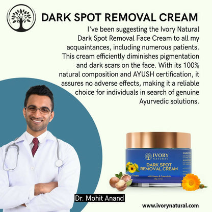 Ivory Natural Dark Spot Removal Face Cream For Dark Spots And Achieve A Glowing Tone