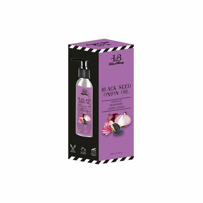 House Of Beauty Black Seed Onion Oil with Hibiscus Hair Oil