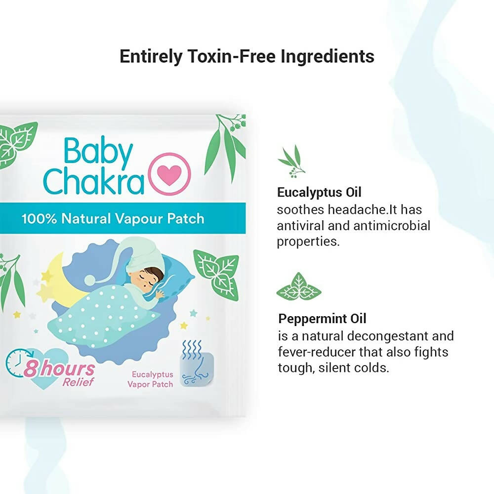 BabyChakra 100% Natural Vapour Patches for Babies