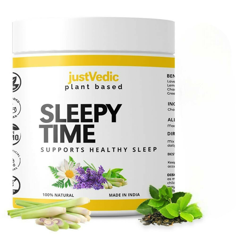 Just Vedic Sleepy Time Drink Mix - usa canada australia