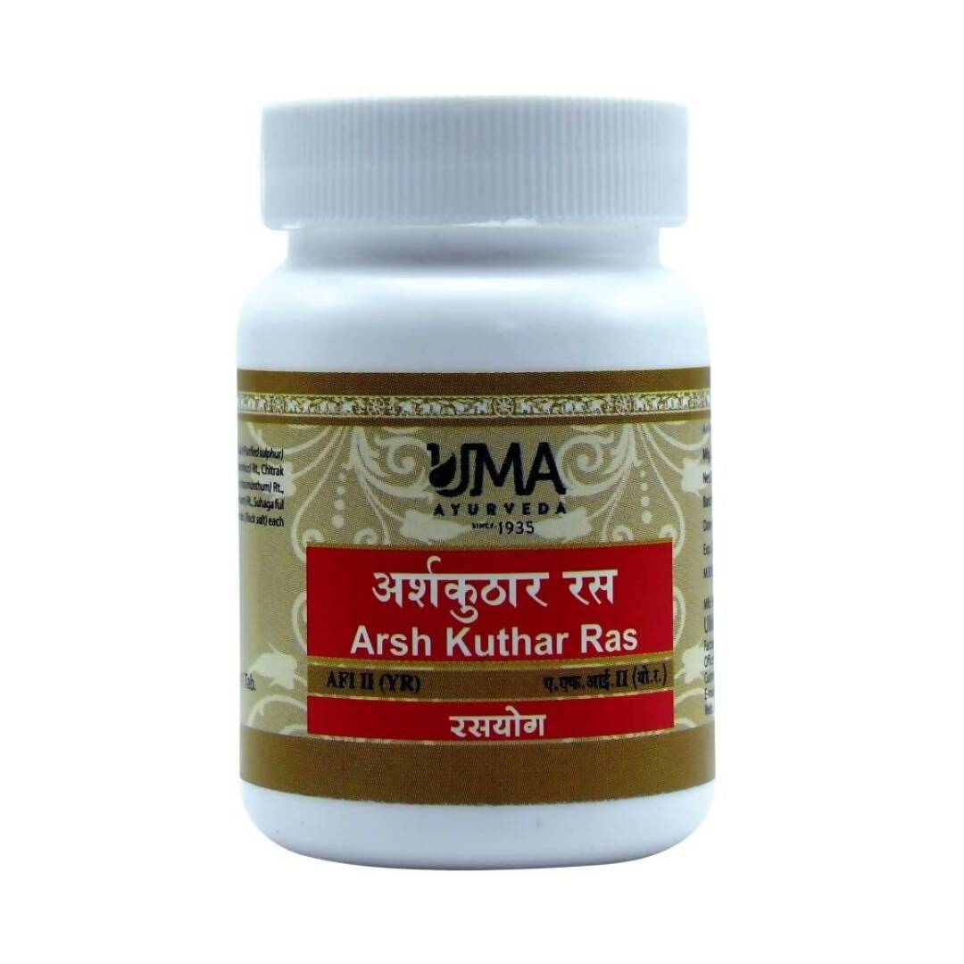 Uma Ayurveda Arsh Kuthar Ras Tablets