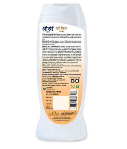 Sri Sri Tattva Anti Dandruff Lotion