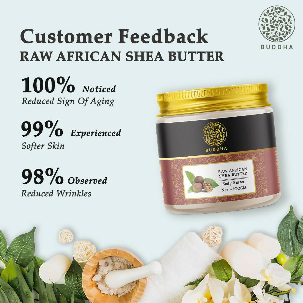 Buddha Natural African Shea Butter Unrefined 100% Pure Raw