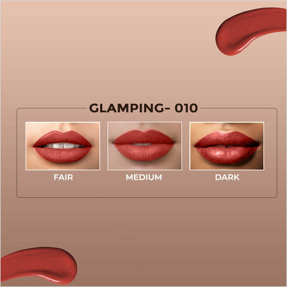 Colorbar Powerkiss Vegan Matte Lipcolor- Glamping