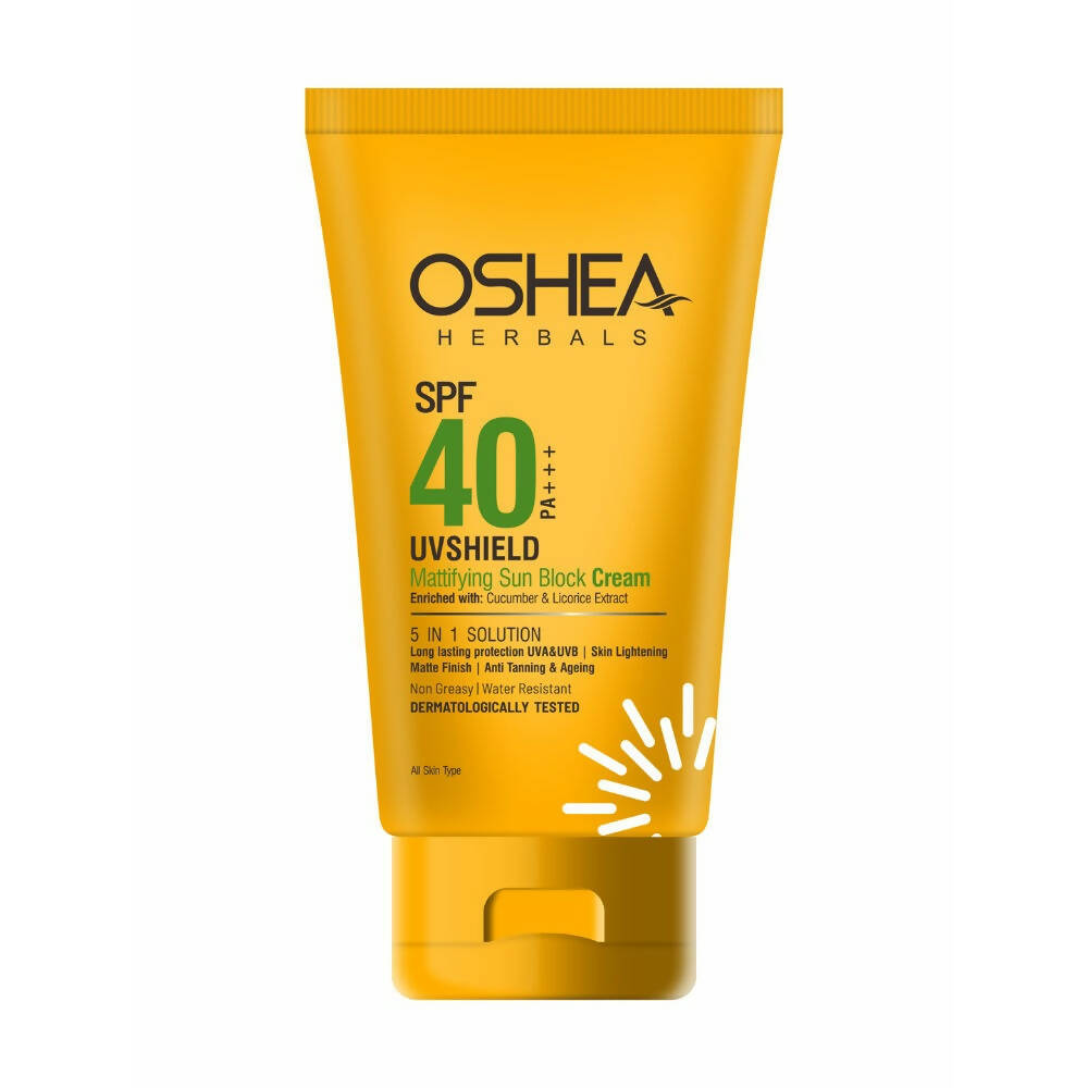 Oshea Herbals UV Shield Mattifying Sun Block Cream 5 In One Solution SPF 40 - BUDEN