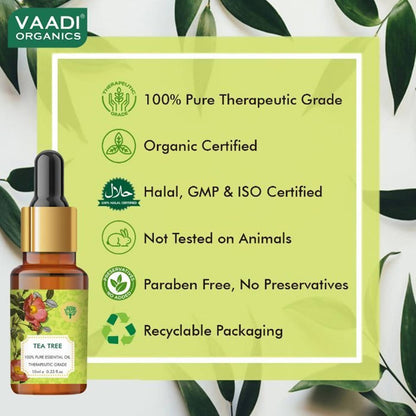 Vaadi Herbals Tea Tree Oil Therapeutic Grade