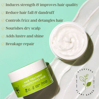 Natural Vibes Hair Treatment Serum & Conditioning Mask Combo