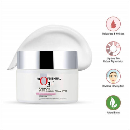 Professional O3+ Radiant Whitening Day Cream Spf 30