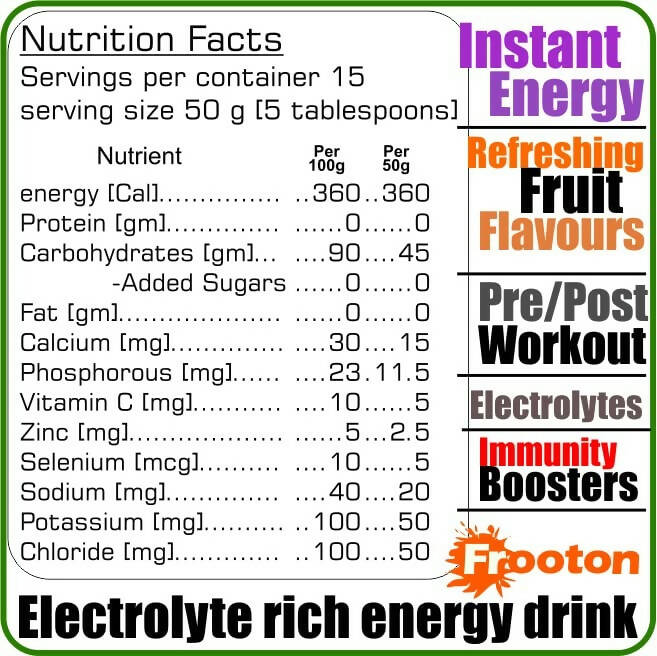 Develo Electrolyte Rich Energy Drink - Nimbu Pani Flavour