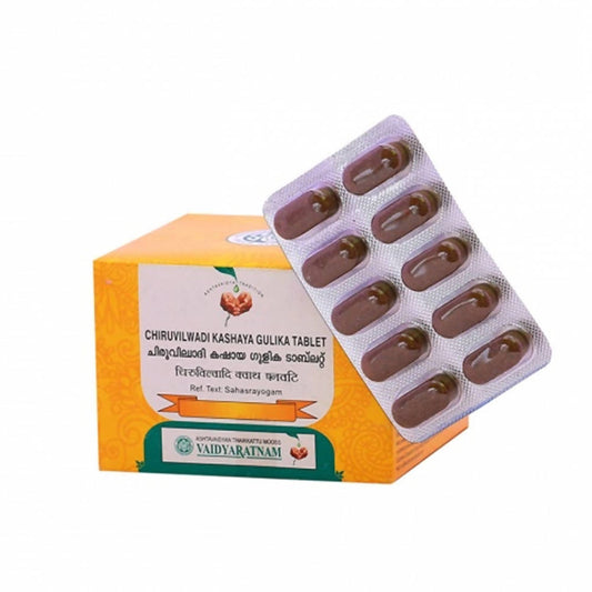 Vaidyaratnam Chiruvilwadi Kashaya Gulika Tablets