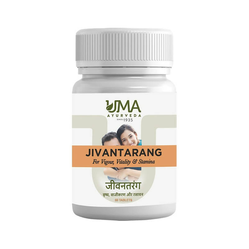 Uma Ayurveda Jivan Tarang Performance Booster Ayurvedic Tablets for Men - BUDEN