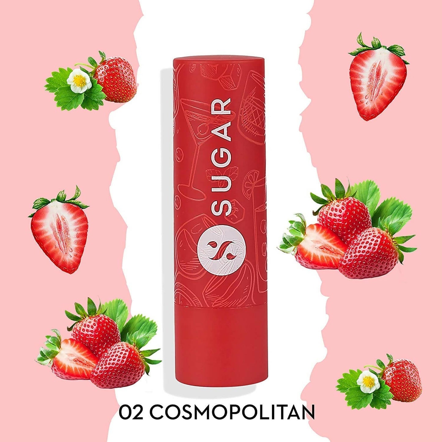 Sugar Cosmetics Tipsy Lip Balm - 02 Cosmopolitan