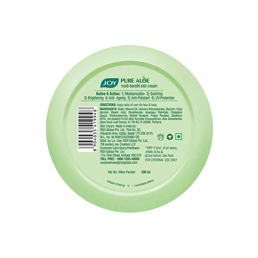 Joy Pure Aloe Multi Benefit Skin Cream