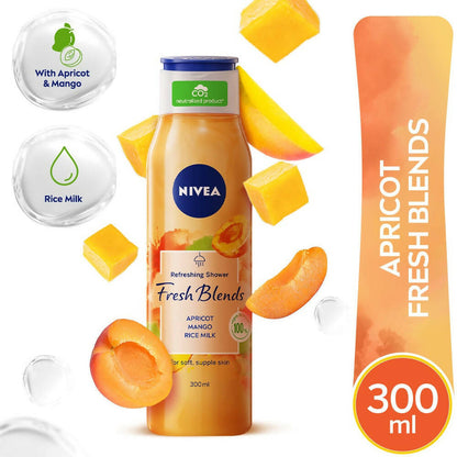 Nivea Fresh Blends Apricot Mango Rice Milk Body Wash
