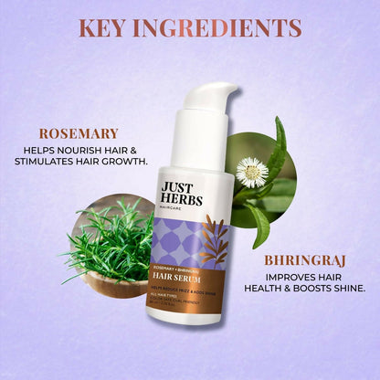 Just Herbs Rosemary Bhringraj Hair Serum
