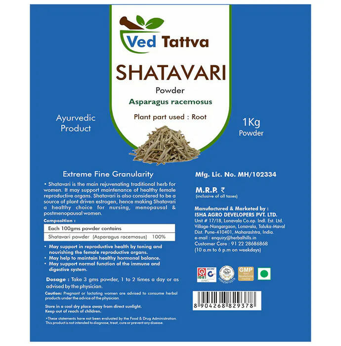 Ved Tattva Shatavari Powder