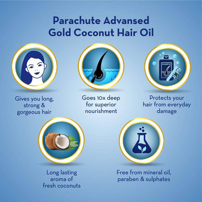 Parachute Advansed Gold Coconut Hair Oil