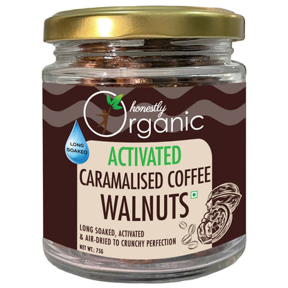 D-Alive Honestly Organic Activated Caramelised Coffee Walnuts - buy in USA, Australia, Canada