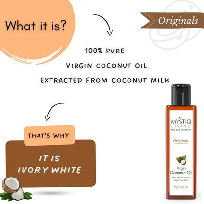 Mystiq Living Originals Virgin Coconut Oil
