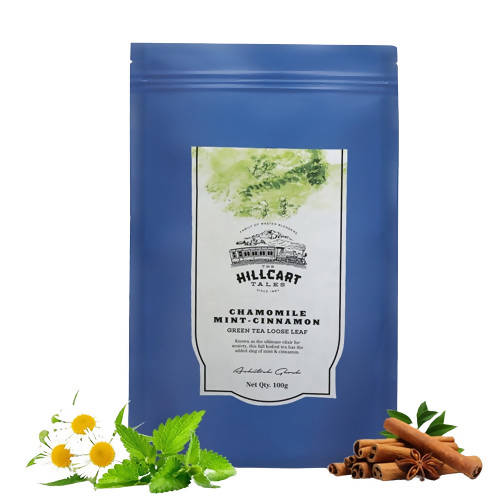 The Hillcart Tales Chamomile Mint-Cinnamon Green Tea Loose Leaf - buy in USA, Australia, Canada
