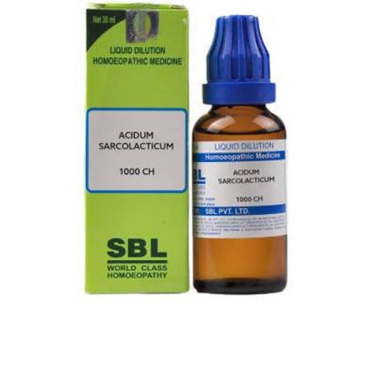 SBL Homeopathy Acidum Sarcolacticum Dilution 1000 CH
