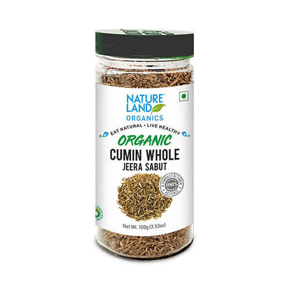 Nature Land Organics Cumin Whole -  USA, Australia, Canada 