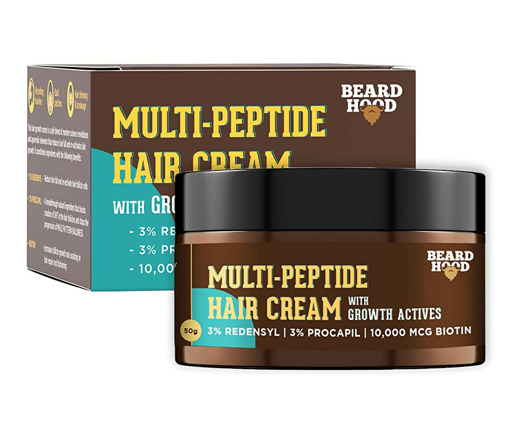 Beardhood Multi-Peptide Hair Cream - Buy in USA AUSTRALIA CANADA
