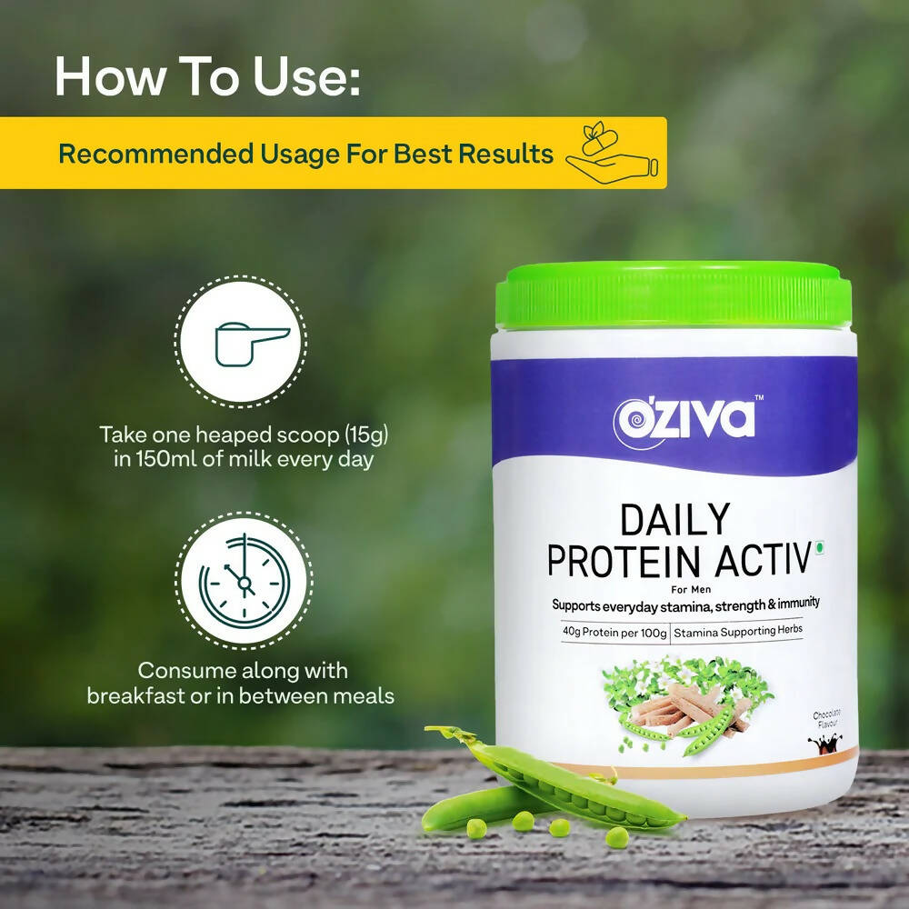 OZiva Daily Protein Activ for Men