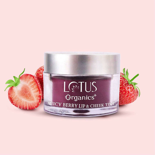 Lotus Organics+ Juicy Berry Lip & Cheek Tint - BUDNE