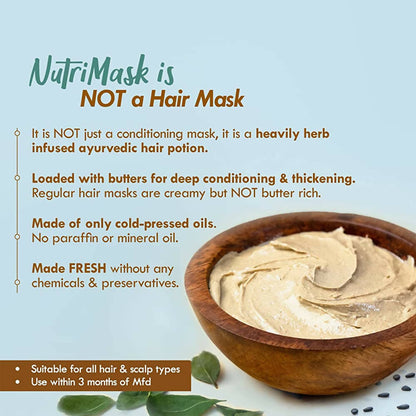 Nat Habit Curry Sesame Fresh Hair Mask (Nutri Mask)
