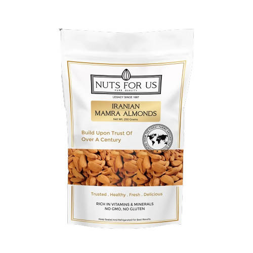 Nuts For Us Iranian Mamra Almonds - BUDNE
