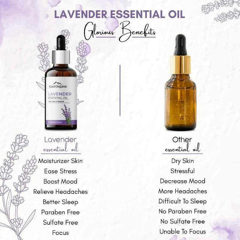 Aravi Organic Lavender Essential Oil