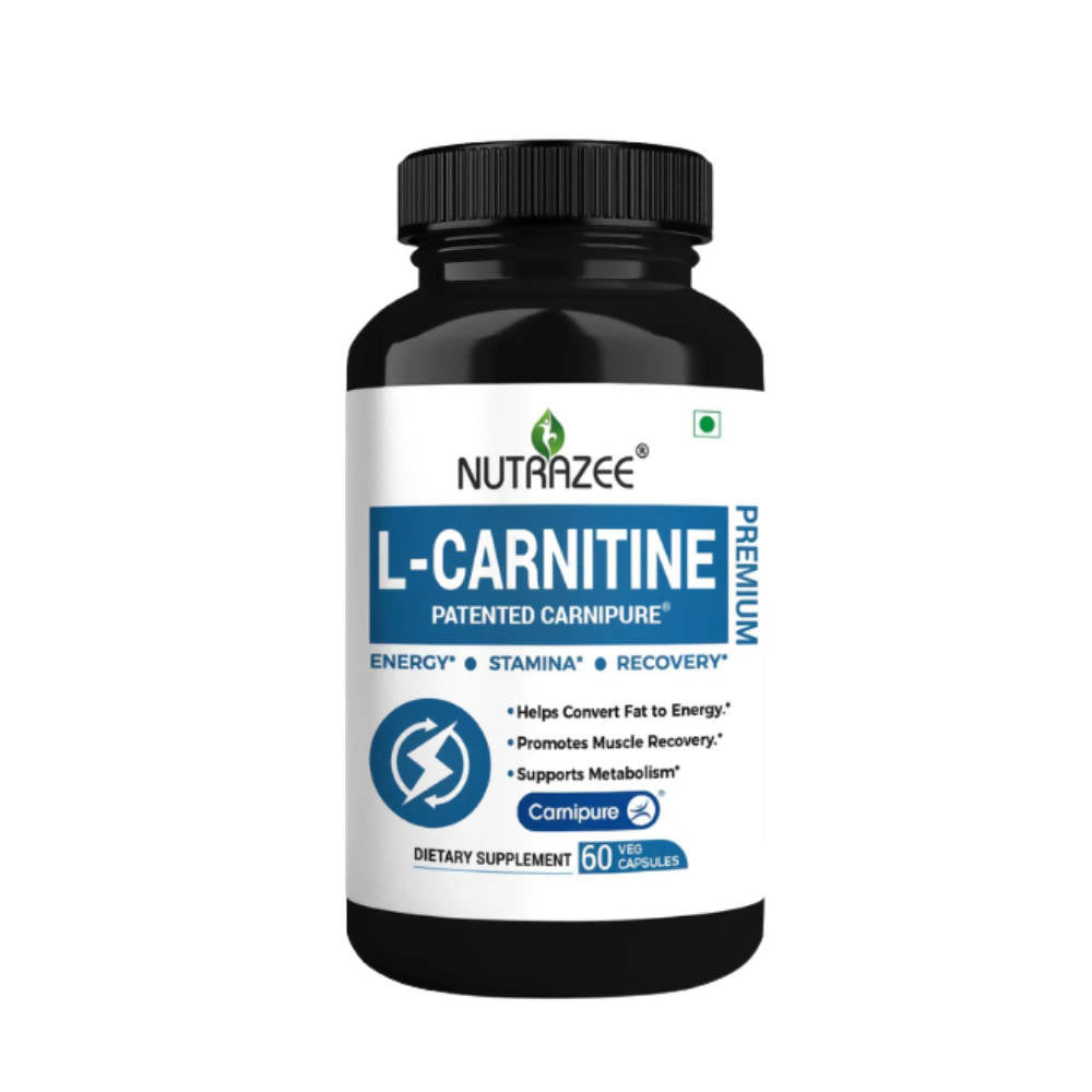 Nutrazee L-Carnitine Patented Carnipure Capsules - BUDEN
