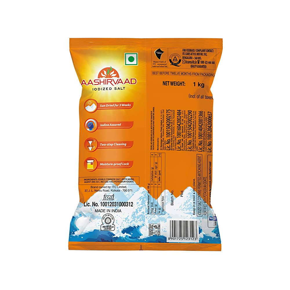 Aashirvaad Iodized Salt