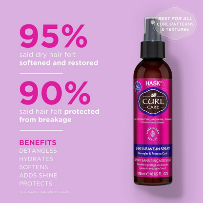 HASK Curl Care 5-In-1 Leave In Spray