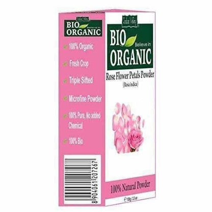 Indus Valley Bio Organic Rose Petals Powder
