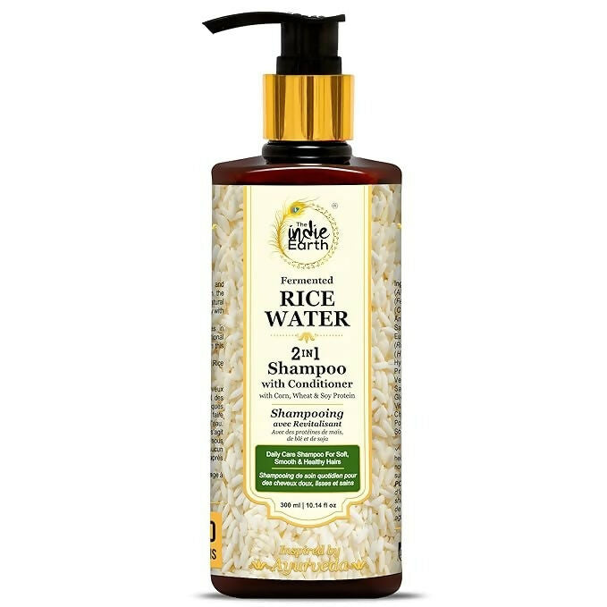 The Indie Earth 2-in-1 Fermented Rice Water Shampoo