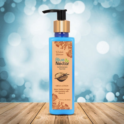 Blue Nectar Niraa Lotion Warm Vanilla & Sugar Ultra Hydration with Vitamin E