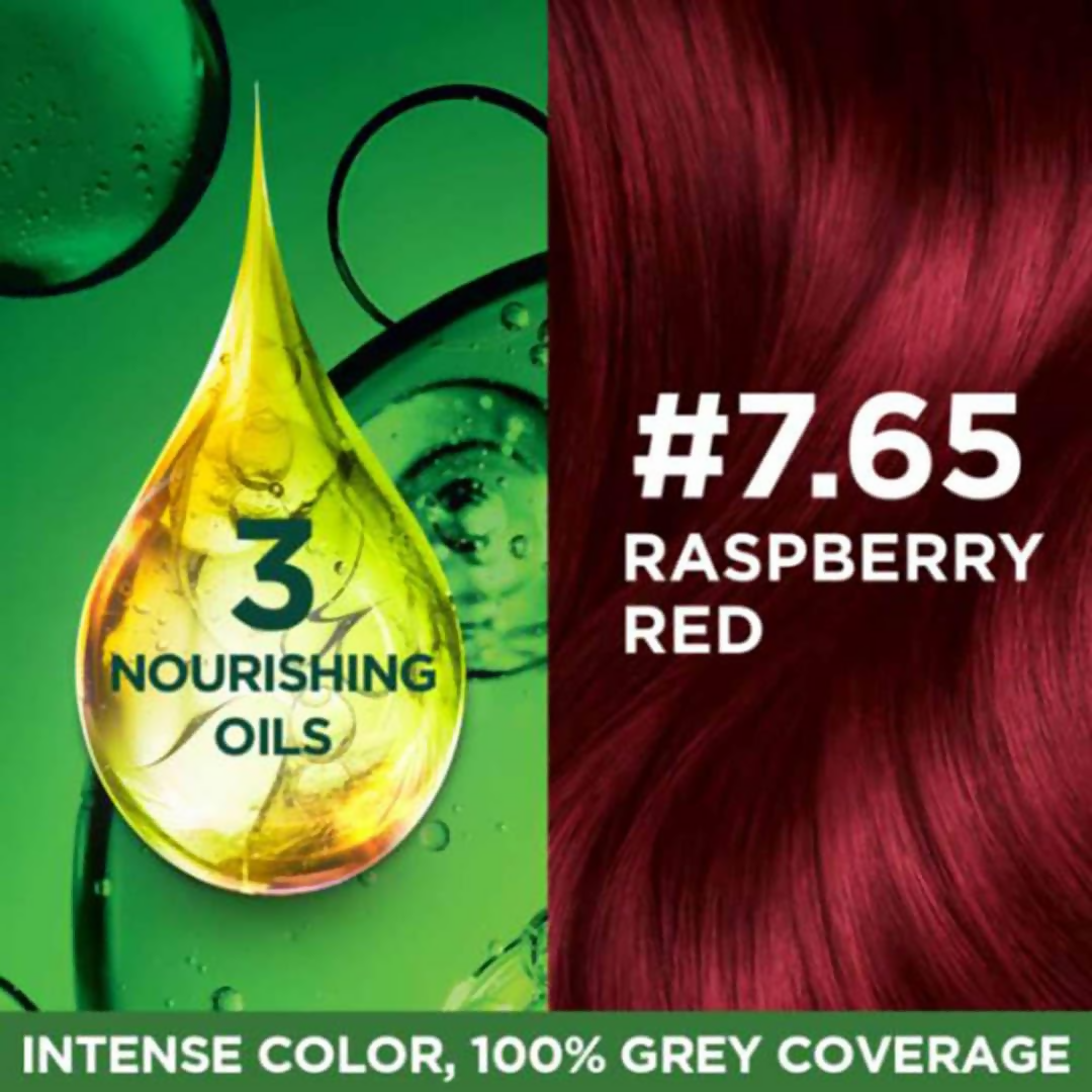 Garnier Color Naturals Ultra Hair Color - 7.65 Raspberry Red