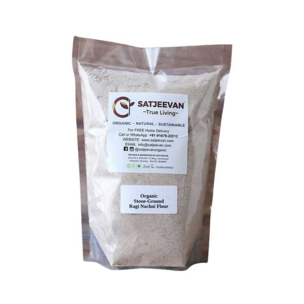 Satjeevan Organic Stone-Ground Ragi Flour