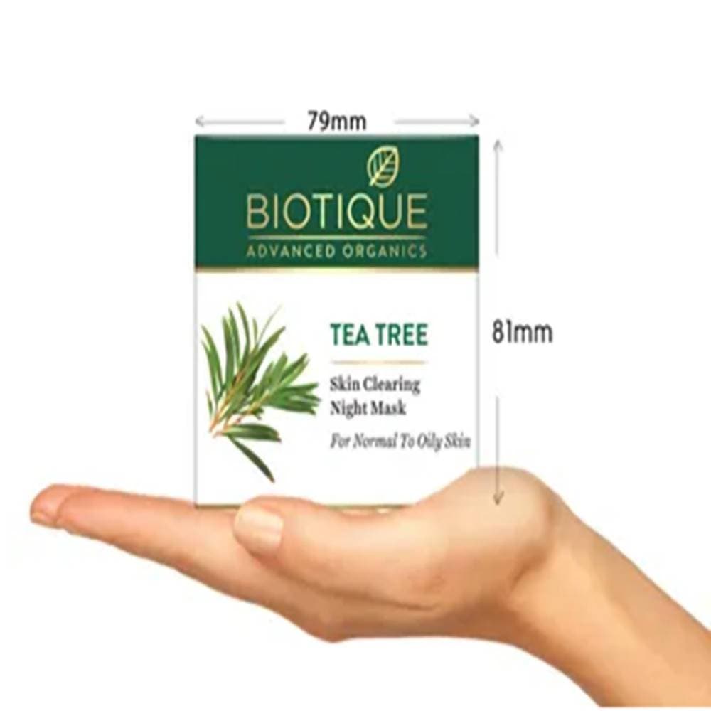 Biotique Advanced Organics Tea Tree Skin Clearing Night Mask