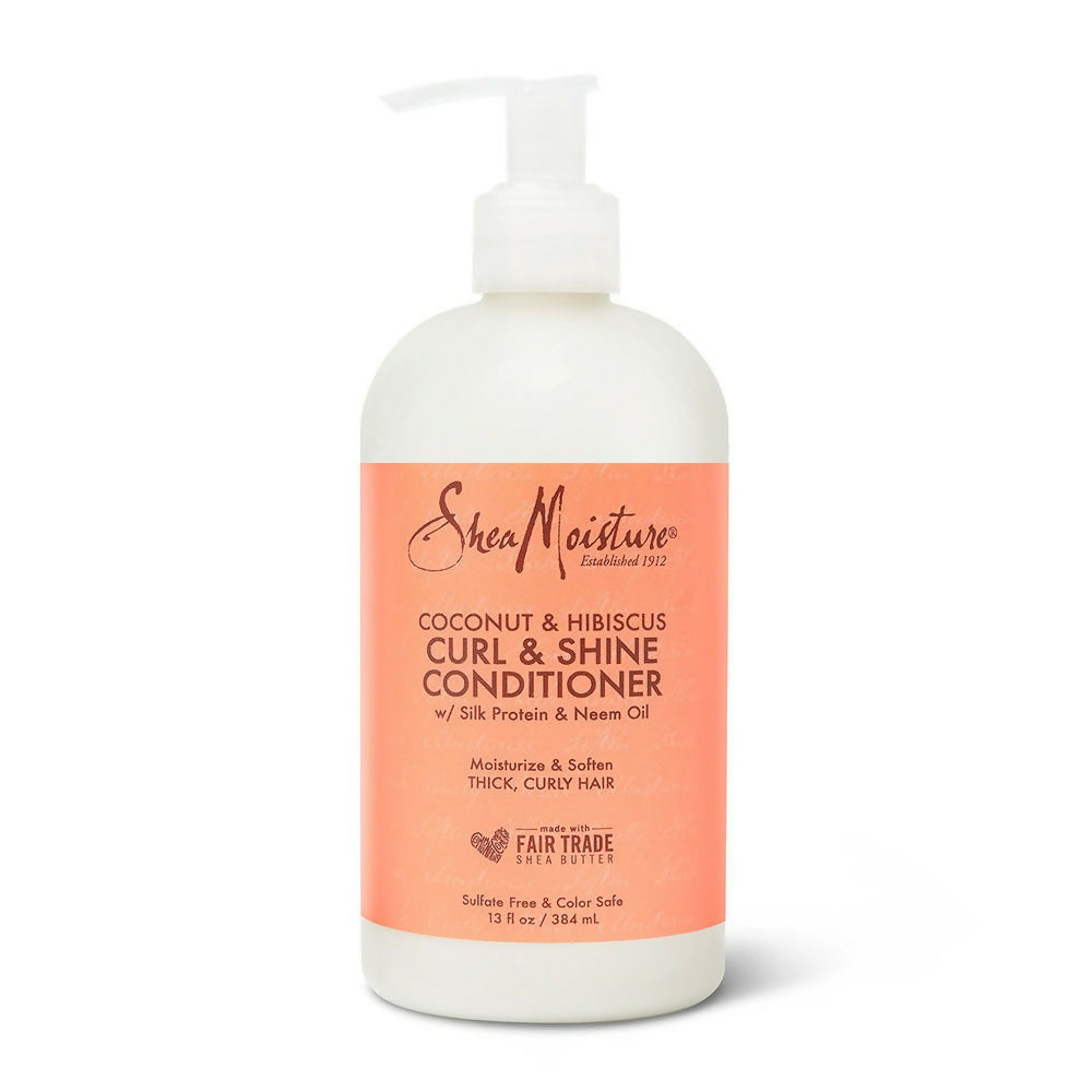 Shea Moisture Coconut & Hibiscus Curl & Shine Conditioner - BUDNE