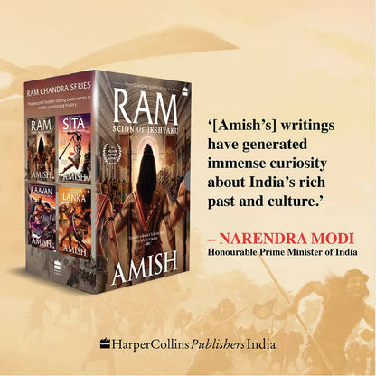 The Ram Chandra Series: Boxset of 4 Books by Amish Tripathi