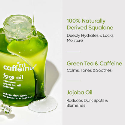 mCaffeine Green Tea Face Oil