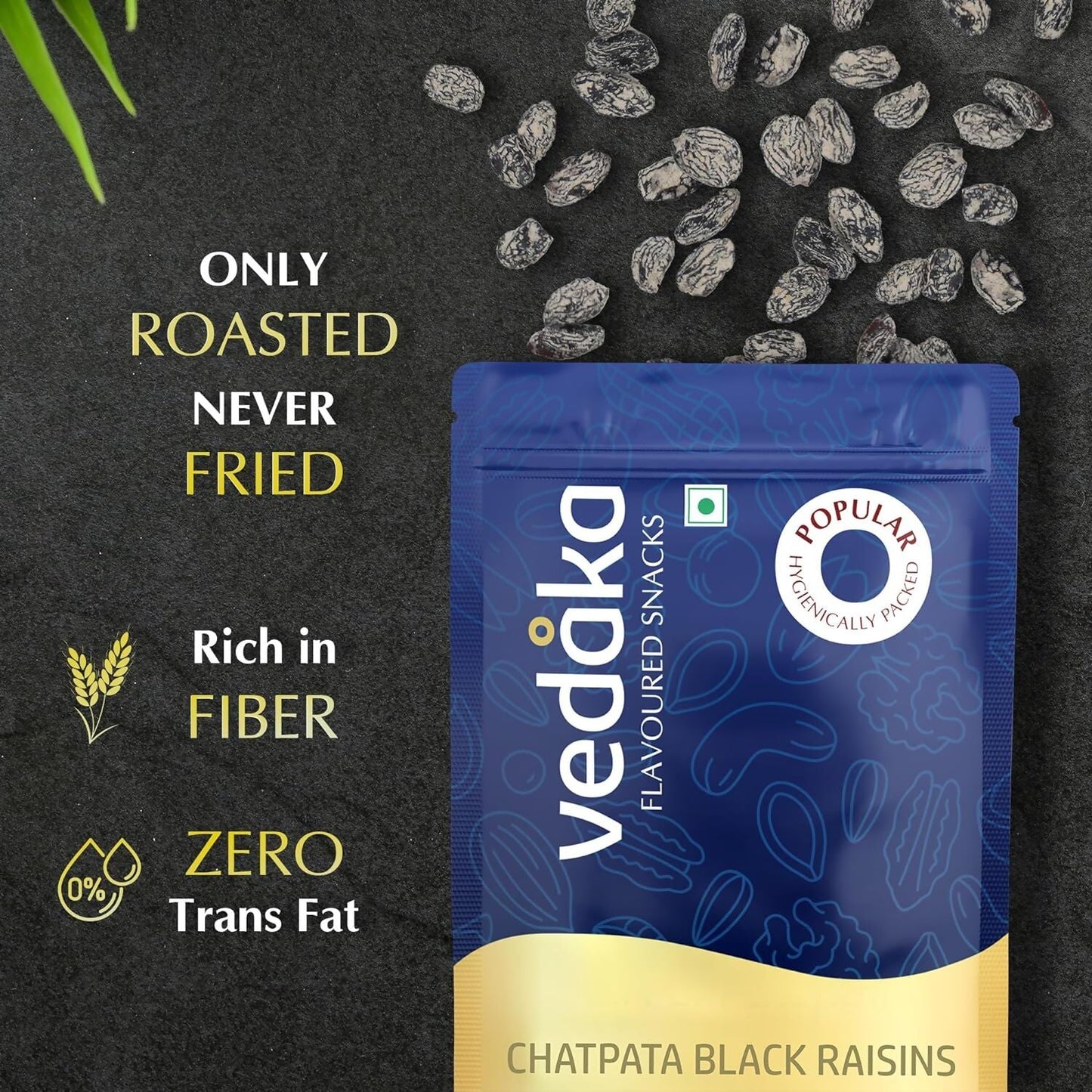 Vedaka Chatpata Black Raisin