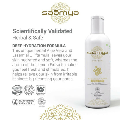Saamya ReFresh Herbal Face & Body Wash