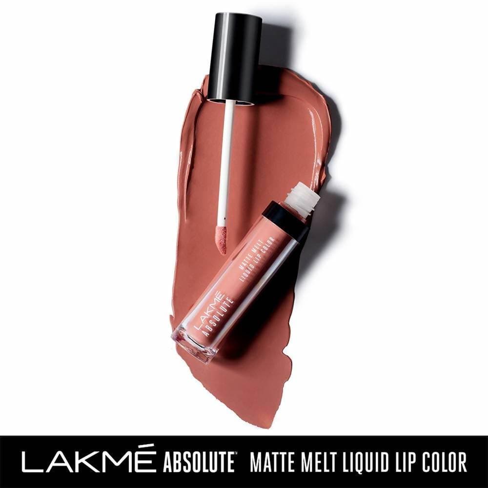 Lakme Absolute Matte Melt Liquid Lip Color - Peach Rose