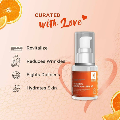 NutriGlow Advanced Organics Vitamin C Serum with Hyaluronic Acid