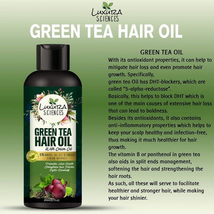 Luxura Sciences Green Tea Hair Oil